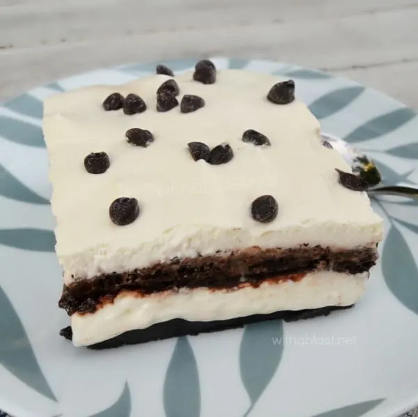 Creamy Oreo Dessert (a.k.a Chocolate Lasagna) - This is the easiest, creamiest Oreo Dessert EVER and perfect to take to a family gathering or party.