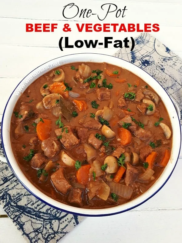 Low-Fat Beef and Vegetables One Pot