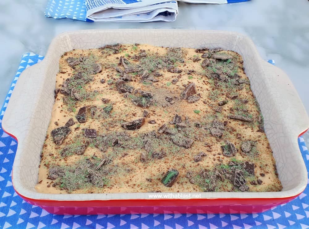 Peppermint Crisp Tart