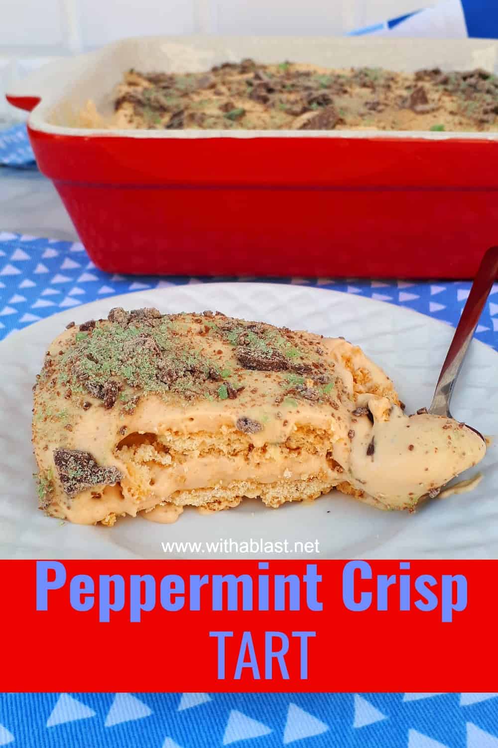 Peppermint Crisp Tart With A Blast
