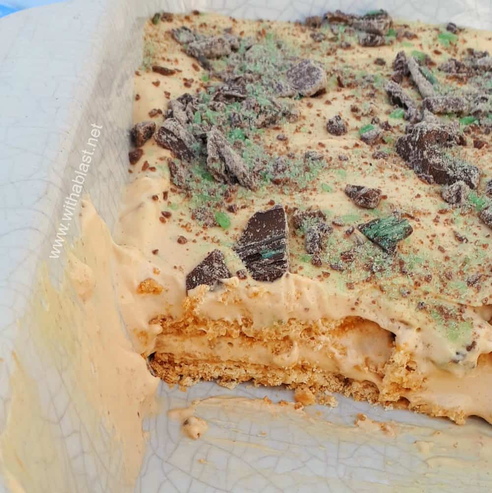 Peppermint Crisp Tart