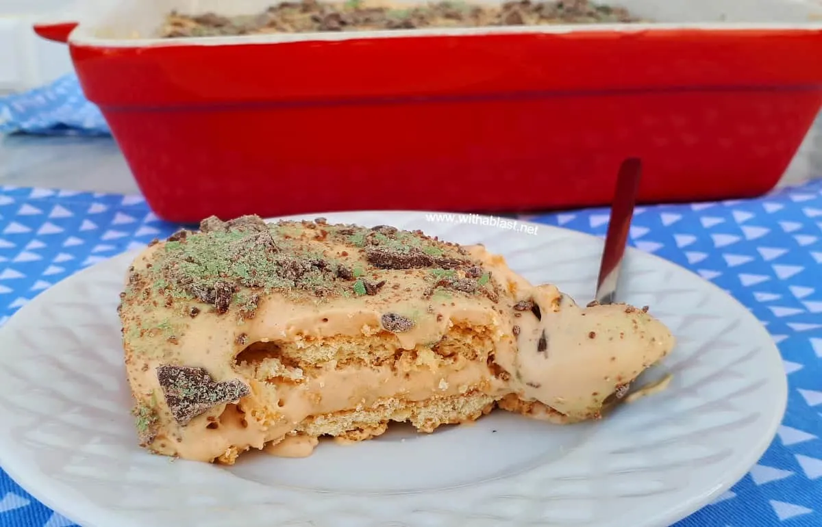 Peppermint Crisp Tart