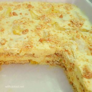 Pineapple Cheesecake (No-Bake)