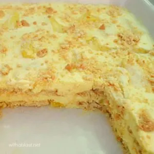 Pineapple Cheesecake (No-Bake)