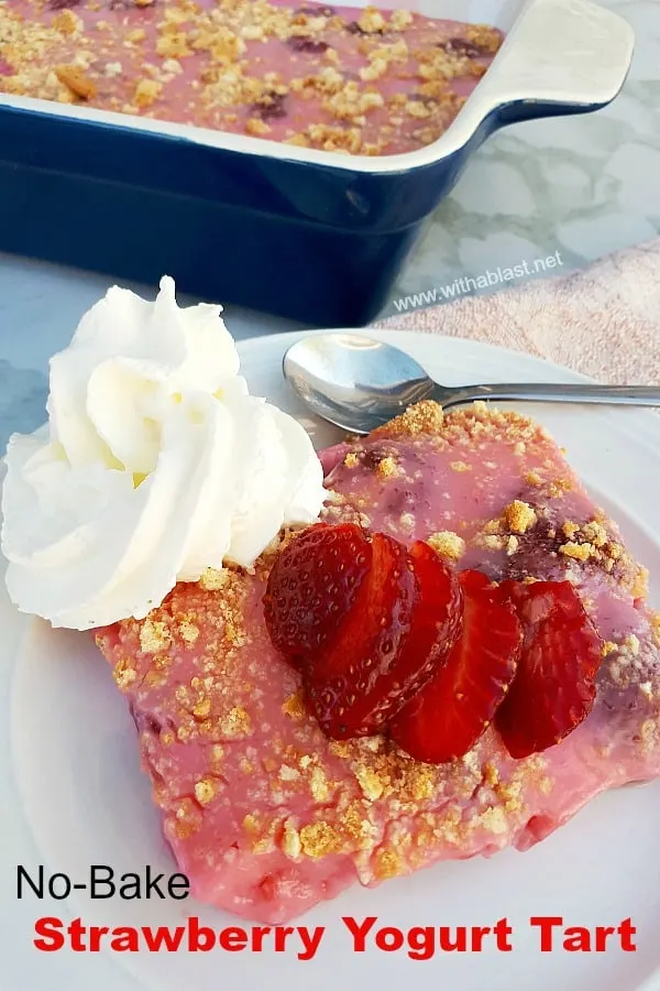 Strawberry Yogurt Tart