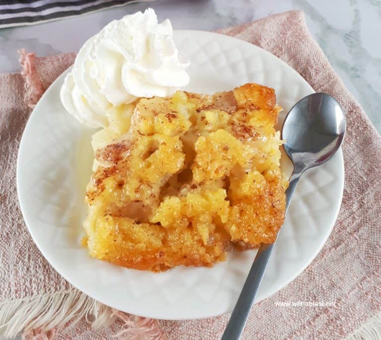 Apple and Pineapple Cake Tart