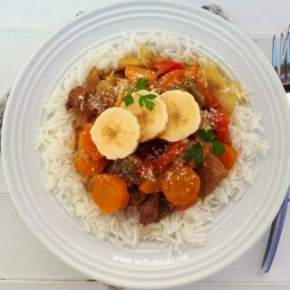 Coconut Curry Beef and Vegetables (Slow-Cooker)