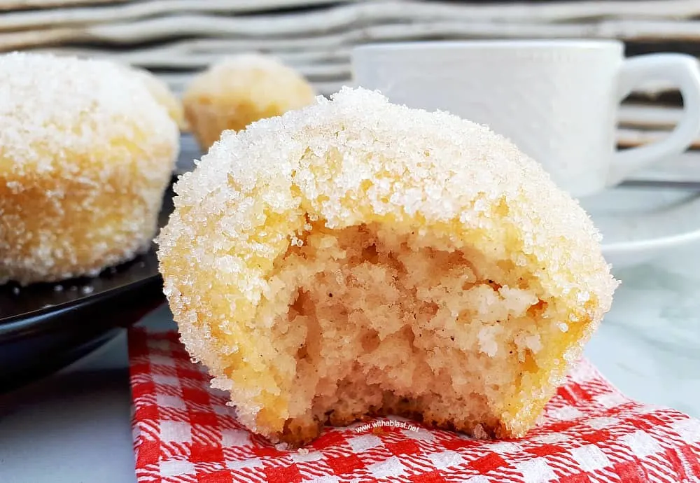 Sugar Donut Muffins are a cross between a donut and a muffin and always a winner to add to a sweet party platter - so quick and easy to make too !