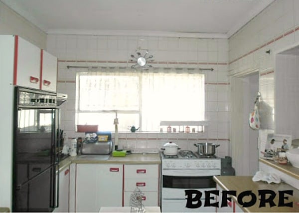 Kitchen Make-Over (Budget-Friendly) - BEFORE