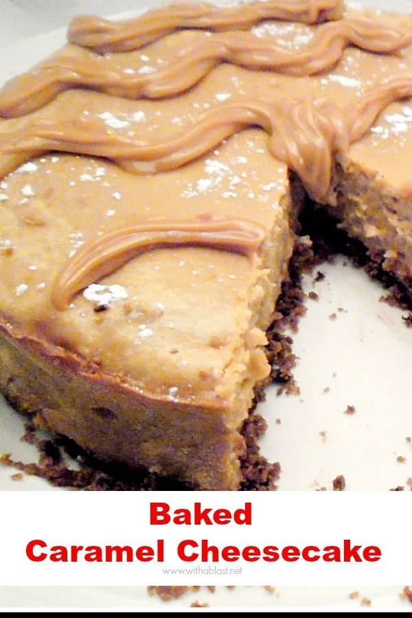 Baked Caramel Cheesecake