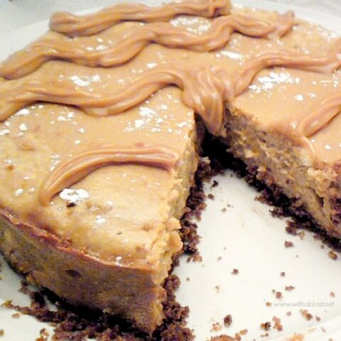 Baked Caramel Cheesecake
