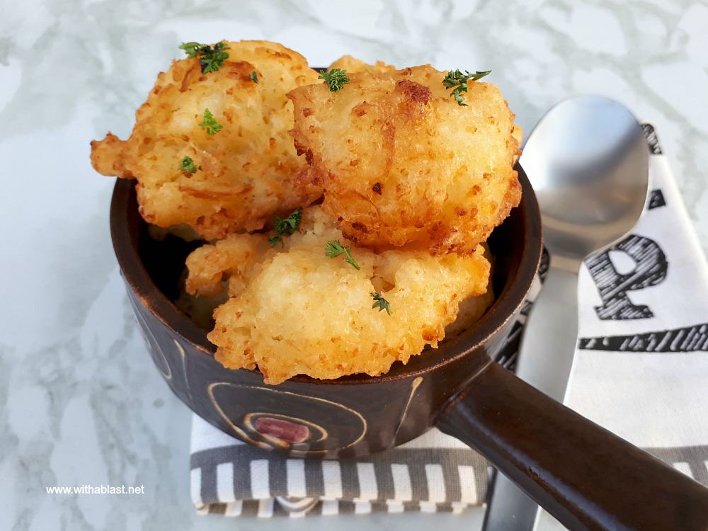 Cauliflower Puffs are delicious to serve as a side dish or snack and even the picky eaters loves Cauliflower made this way !