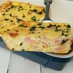 Crustless Ham Savory Bake