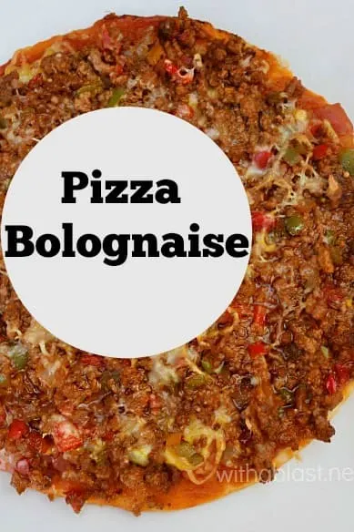 Pizza Bolognaise