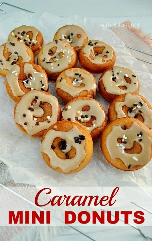 Caramel Mini Donuts