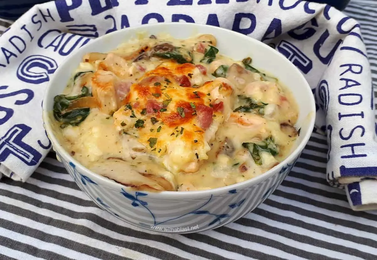 Chicken and Bacon Casserole Chicken And Bacon Casserole