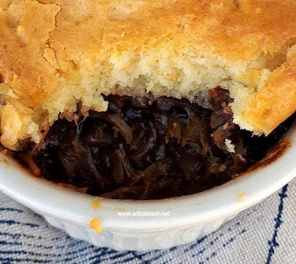 Biscuit Topped Beef Pots