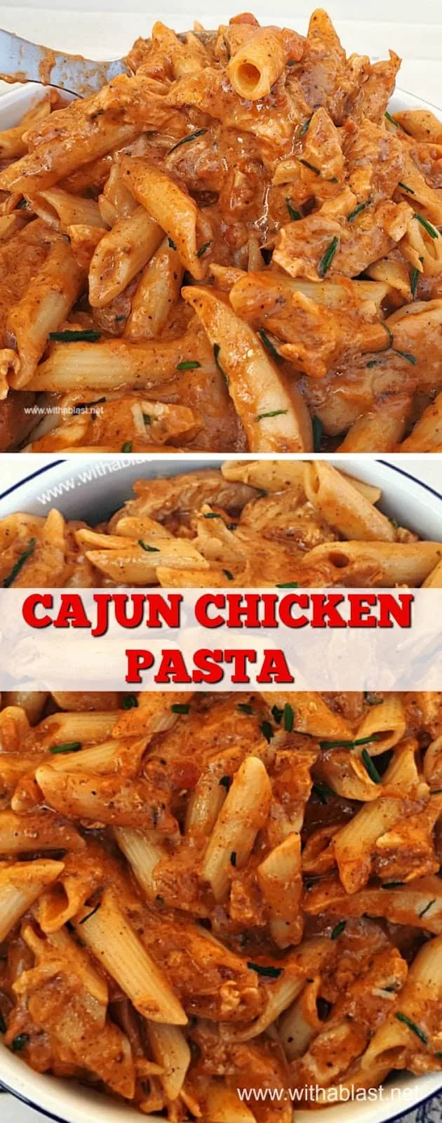 Lightly spiced, creamy Cajun Chicken Pasta makes a delicious, quick [20 minutes!] and easy dinner. Very filling and a wonderfully comforting dish !