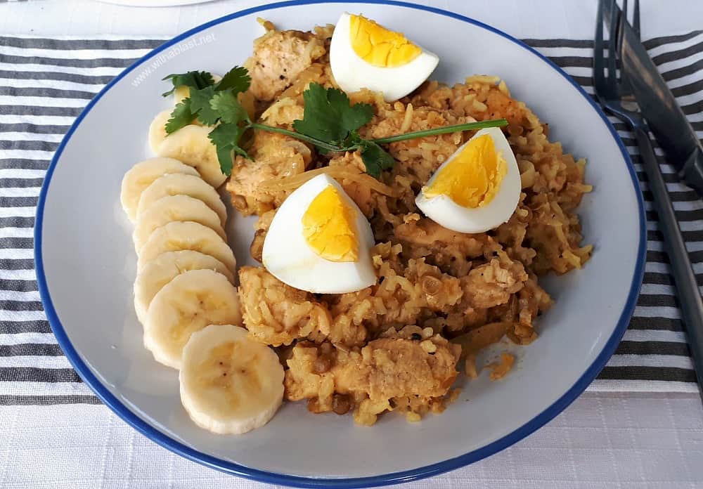 Perfectly spiced Cape Chicken Breyani is a dinner dish loved by all ages