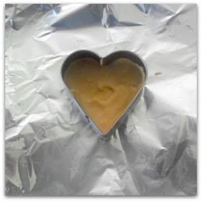 Message Chocolate Hearts - base