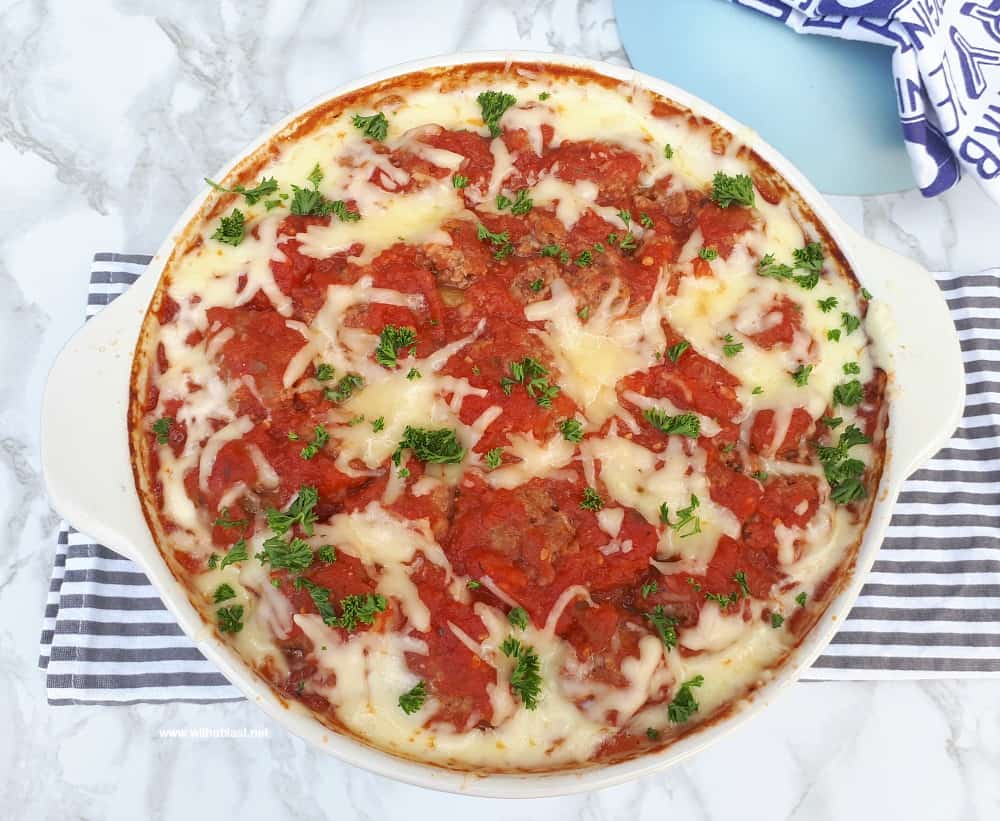 Pasta and Meatballs in Tomato Sauce