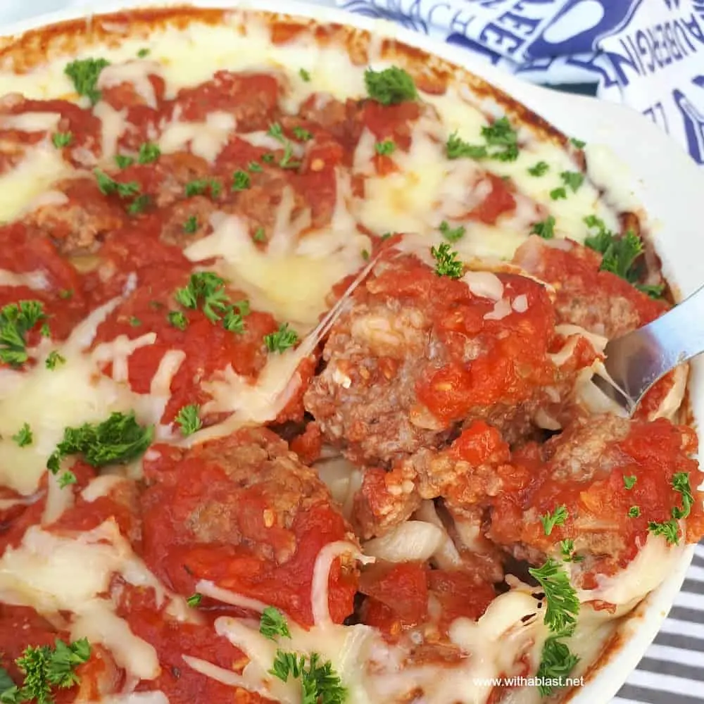 Pasta and Meatballs in Tomato Sauce 