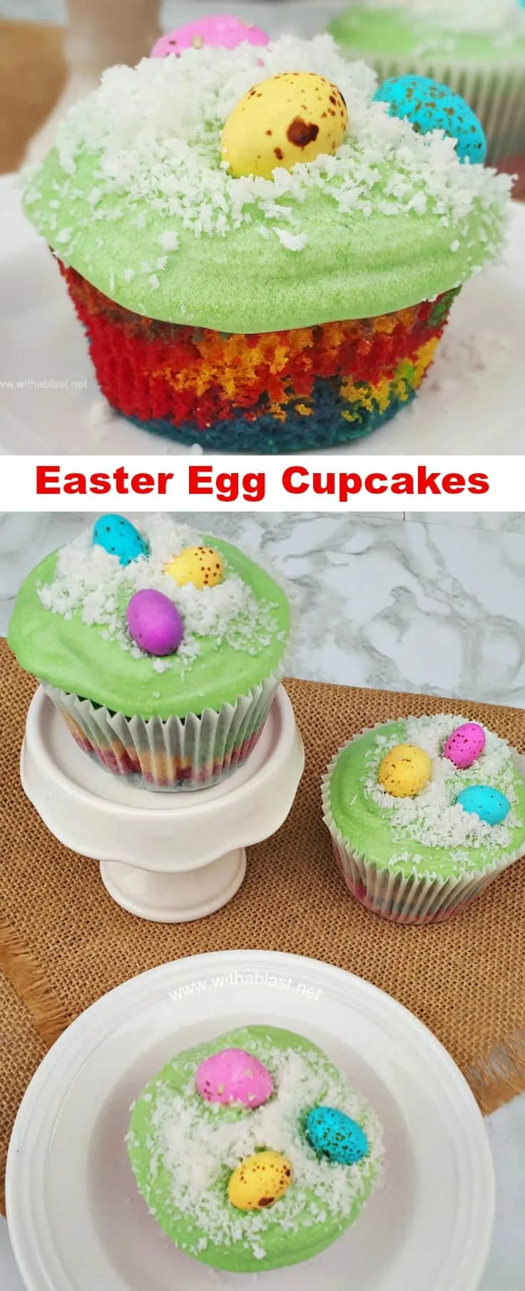 Easter Egg Cupcakes