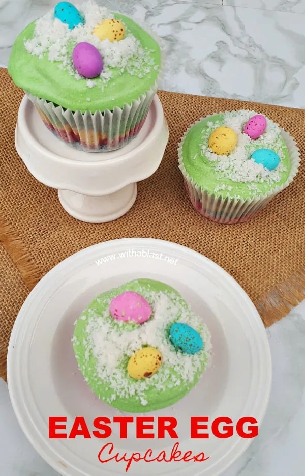 Easter Egg Cupcakes