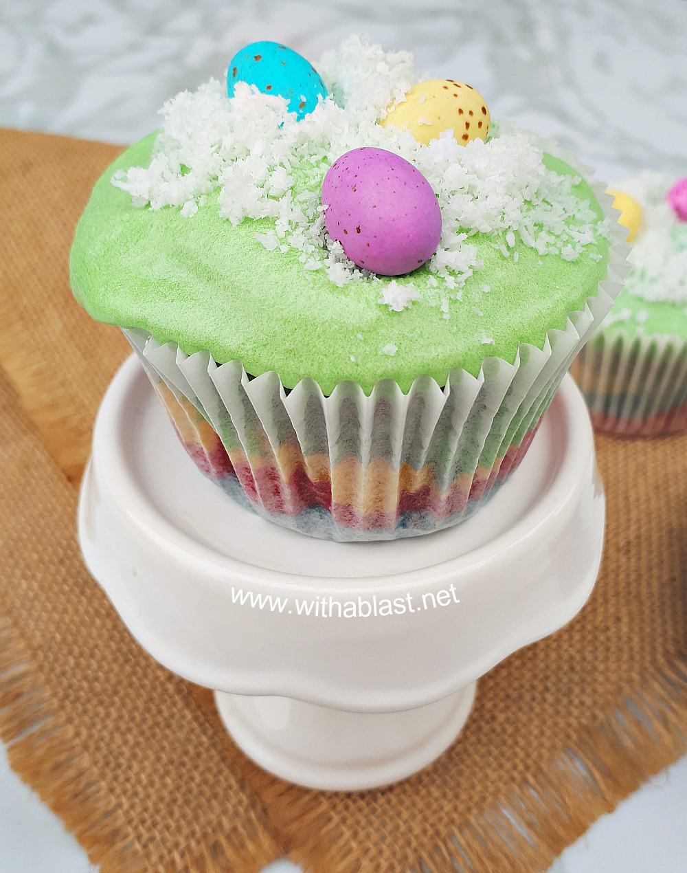 Easter Egg Cupcakes