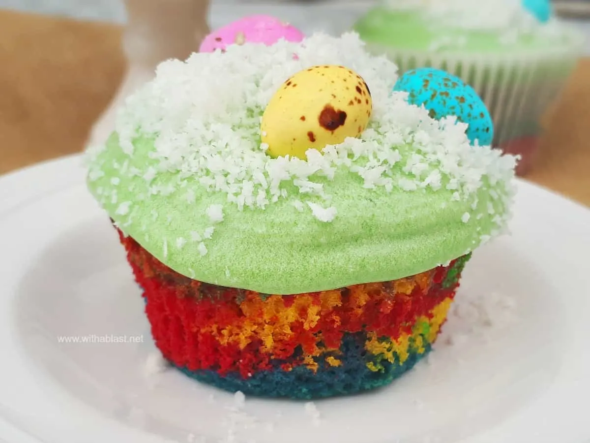 Easter Egg Cupcakes