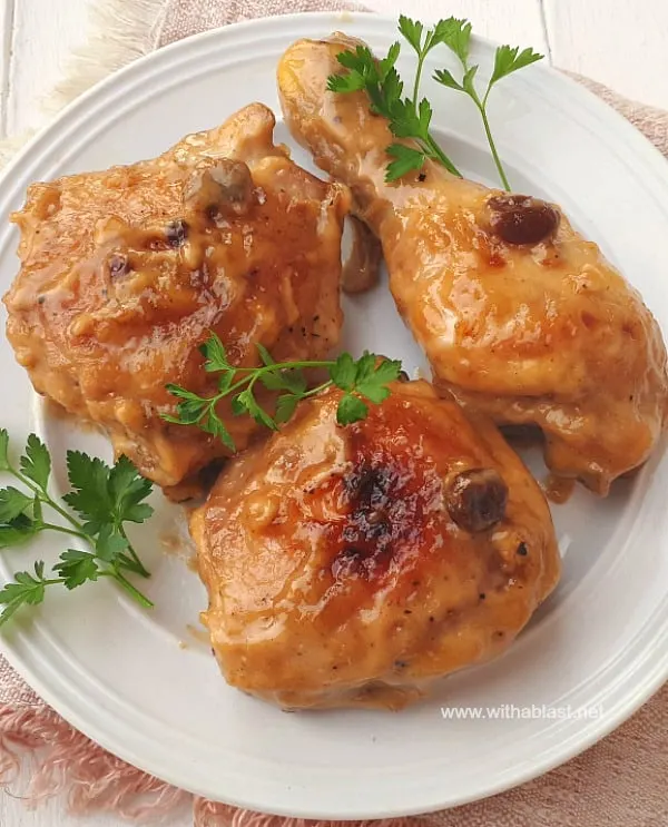 You have to try this no-fuss sticky Chicken for Game Day or dinner !