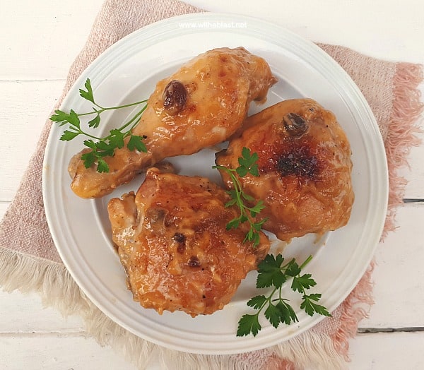 You have to try this no-fuss sticky Chicken for Game Day or dinner !
