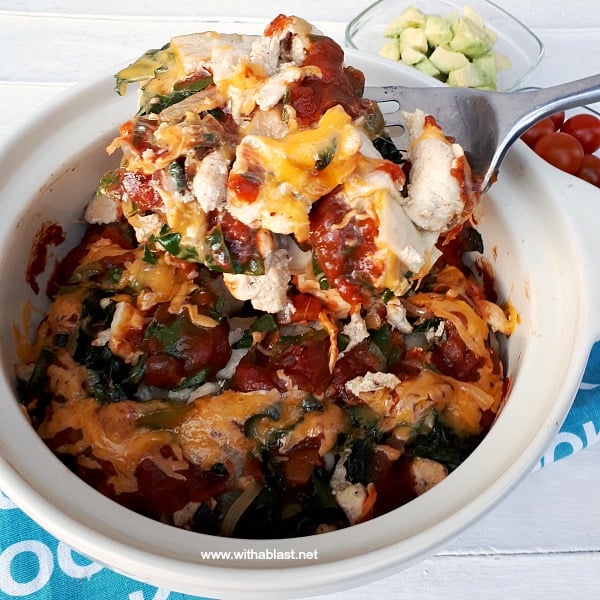 Chicken Taco Casserole