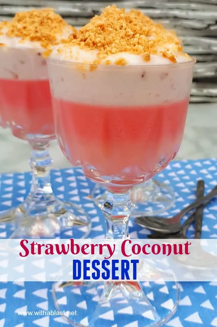 Strawberry Coconut Dessert