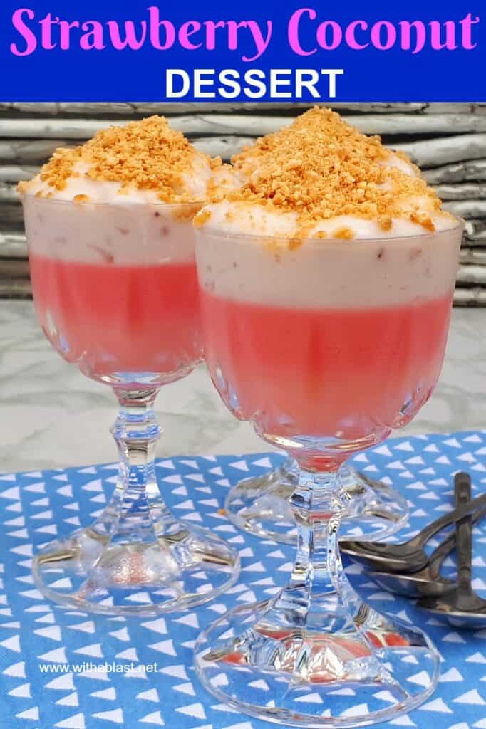 Strawberry Coconut Dessert