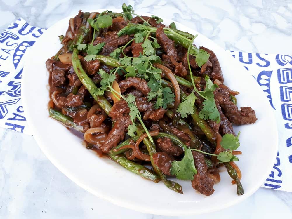 Delicious and so simple to make Teriyaki Beef and Greens Stir-Fry is ready in under 20 minutes - the perfect busy week night dinner
