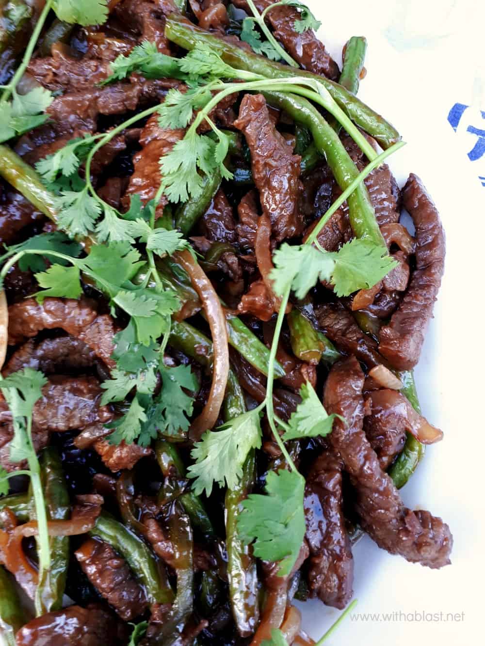 Delicious and so simple to make Teriyaki Beef and Greens Stir-Fry is ready in under 20 minutes - the perfect busy week night dinner