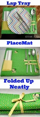 PlaceMat and LapTray in One 