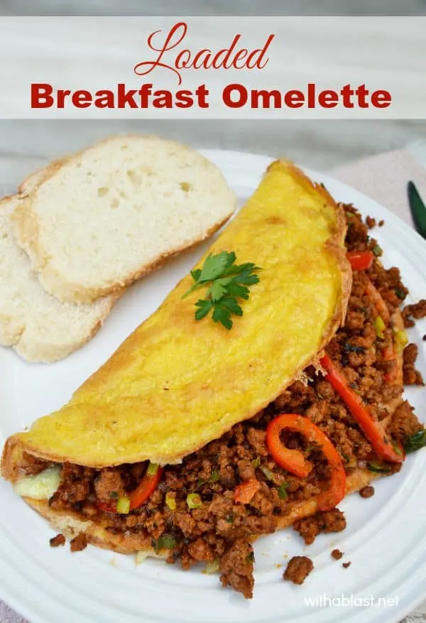  Loaded Breakfast Omelette 