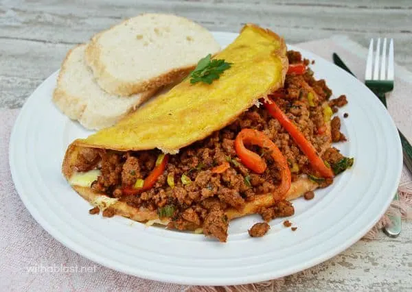 Loaded Breakfast Omelette 