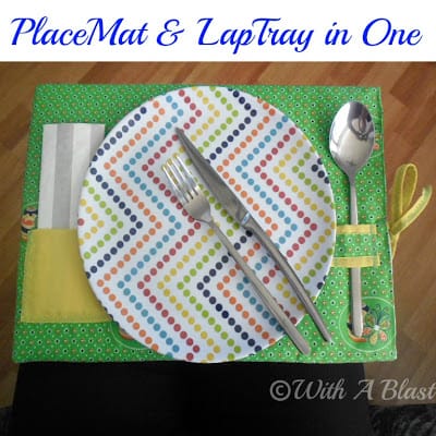 PlaceMat and LapTray in One 