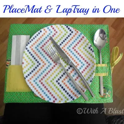 PlaceMat and LapTray in One 