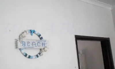 Beach sign Wreath