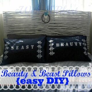 Beauty and Beast Pillows