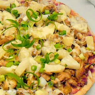 Quick Crust Hawaiian Chicken Pizza