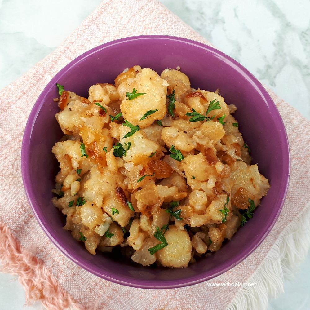 If you are looking for a new Cauliflower side dish, do try this very tasty, quick and easy recipe for Stir-Fried Cauliflower - simply the best !