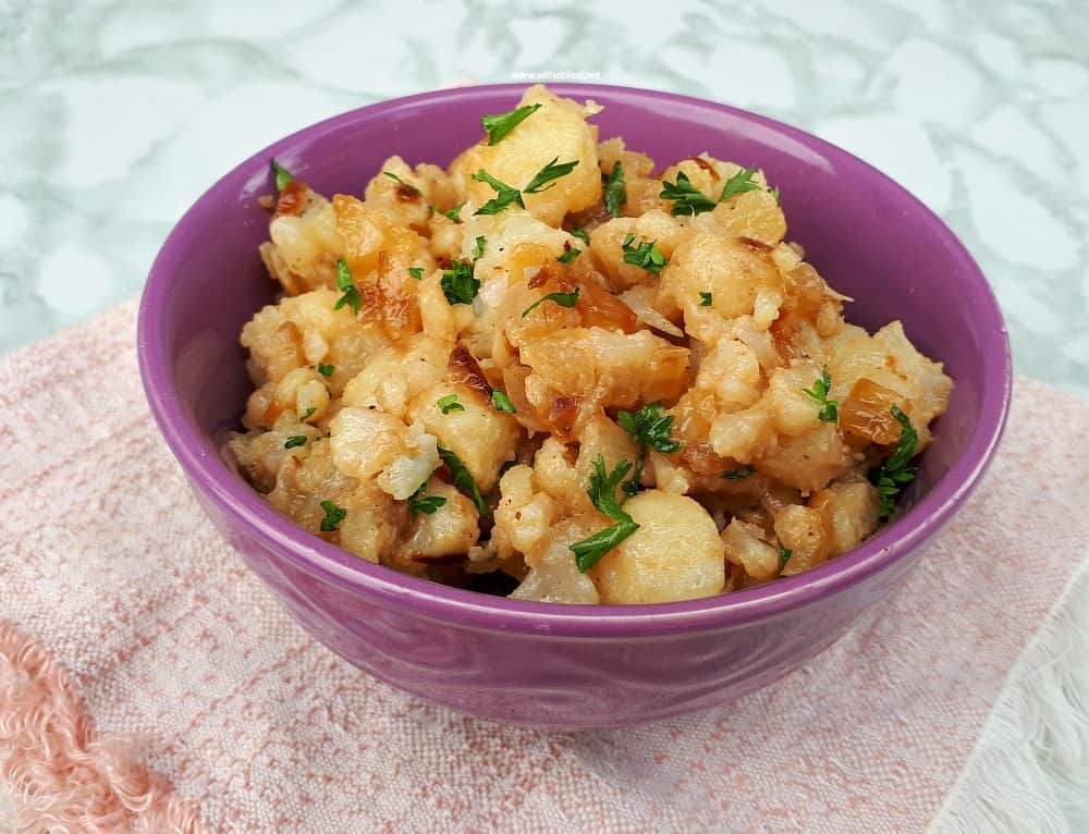 If you are looking for a new Cauliflower side dish, do try this very tasty, quick and easy recipe for Stir-Fried Cauliflower - simply the best !