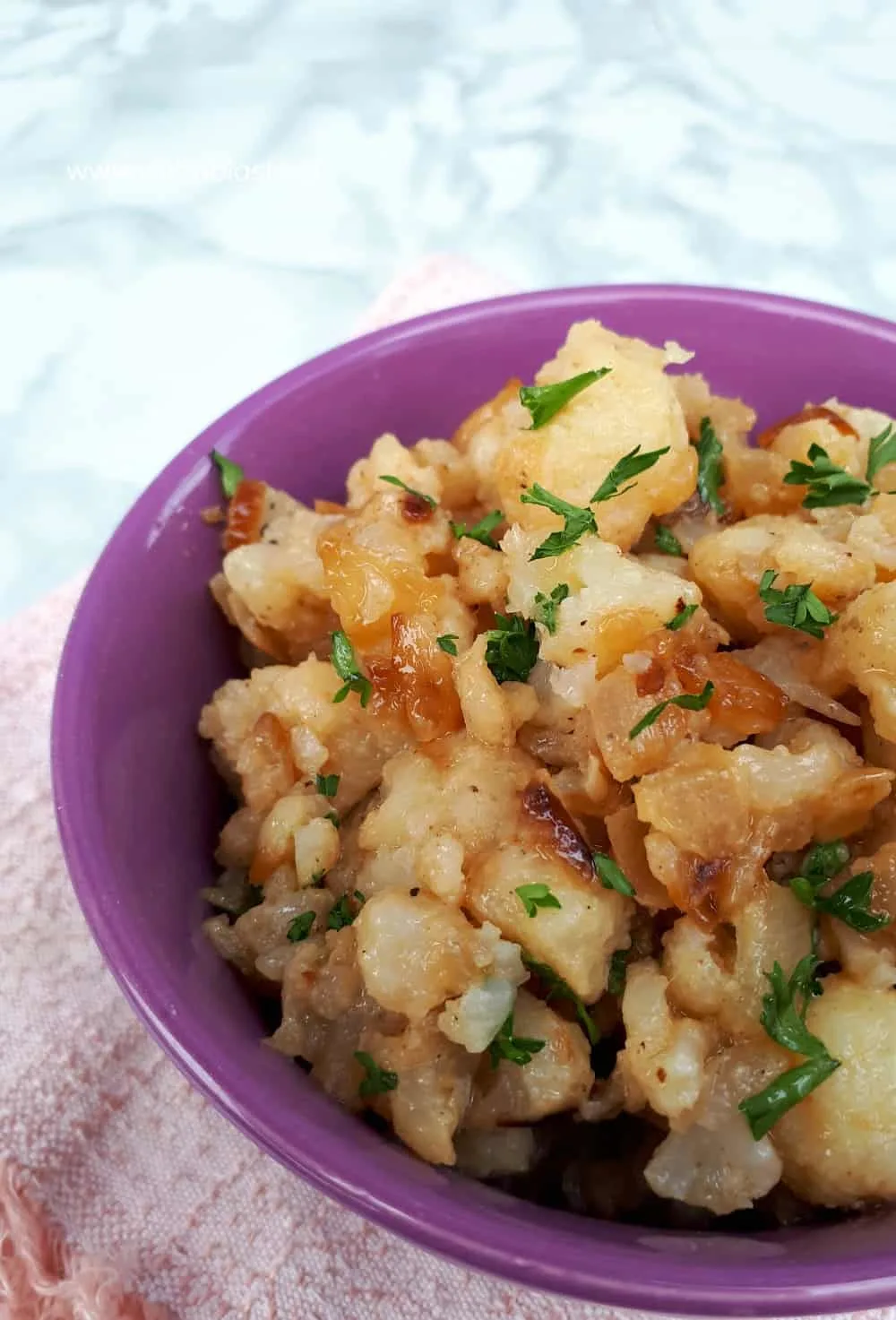 If you are looking for a new Cauliflower side dish, do try this very tasty, quick and easy recipe for Stir-Fried Cauliflower - simply the best !
