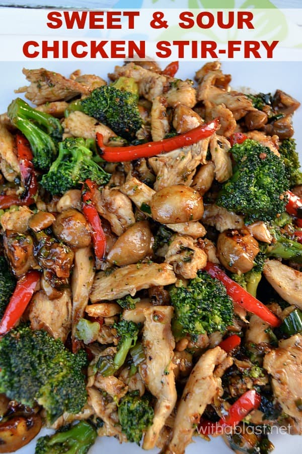 Sweet and Sour Chicken Stir-Fry