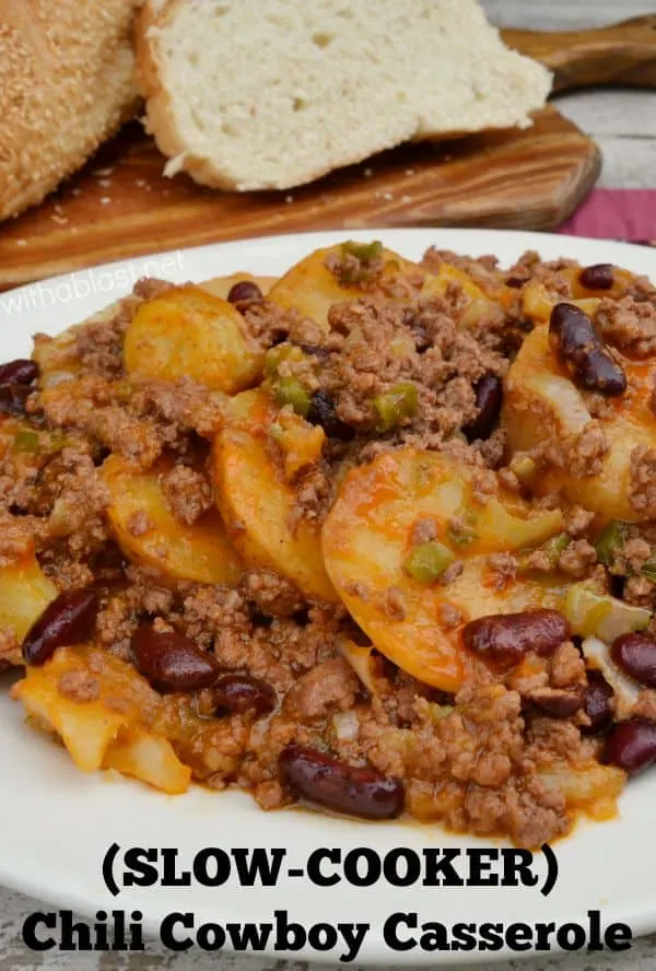 Chili Cowboy Casserole (Slow-Cooker)